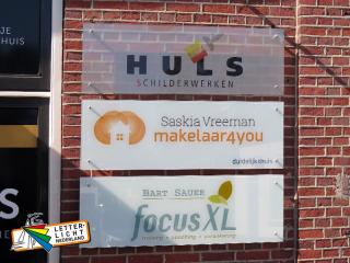 Kunststof naamborden